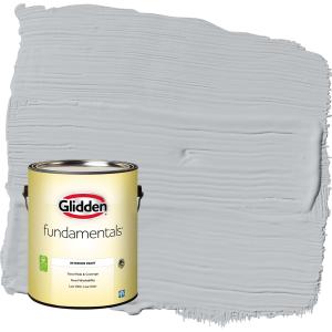 Glidden Fundamentals Train / Gray, Eggshell Interior Paint, 1 Gallon