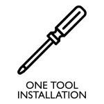 Design House Kimball Industrial 1-Light Indoor Semi-Flush Ceiling Mount Light with Metal Shade, Coffee Bronze