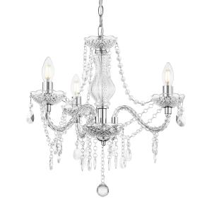 NATYSEAN Chandeliers for Dining Room, 3-Light Modern Crystal Ceiling Light, farmhouse chandelier Adjustable Hanging Lamp for Bedroom Hallway Kitchen Dining Room Foyer