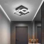 Senhu LED Ceiling Light Modern Square LED Ceiling Lamp 6000K White Light Ceiling Lighting Fixture for Kitchen Bedrooms Hallway Office