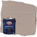 Glidden HEP Grab-N-Go Creamy Hot Cocoa / Tan, Flat Exterior Paint with Primer, 1 Gallon