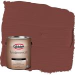 Glidden Fundamentals Sweet Spiceberry / Red Flat Exterior Paint, 1 Gallon
