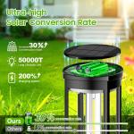 COCOBELA Bright Solar Pathway Lights Outdoor, 8 Pack Solar Powered Garden Lights Waterproof IP65, Auto On/Off Outdoor Light for Lawn Patio Walkway Driveway Decor Landscape Lighting