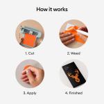 (3 pack) Cricut Premium Vinyl Removable, 12" x 48"