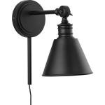 Better Homes and Gardens 6" Craftsman Dimmable 1-Light Black Wall Sconce, Suitable for Living Rooms, Dining Rooms, Bedrooms