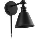 Better Homes and Gardens 6" Craftsman Dimmable 1-Light Black Wall Sconce, Suitable for Living Rooms, Dining Rooms, Bedrooms