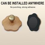 Wall Lights for Bedroom Battery Operated Wall Sconce Lamp Vanity Light Magnetic Wooden Wireless Rechargeable Wall Lights,Rotating Multi-purpose Night Light Movable Light Detachable Cabinet Light