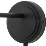 Better Homes and Gardens 6" Craftsman Dimmable 1-Light Black Wall Sconce, Suitable for Living Rooms, Dining Rooms, Bedrooms