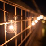 (2 pack) Better Homes & Gardens 20-Count G40 Clear Glass Globe Outdoor Patio String Lights