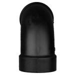 Charlotte Pipe ABS 90 Degree Elbow Plumbing Fitting - Durable ABS - 4" Hub x 4" D Hub