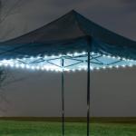 Brightz CanopyBrightz LED Tent Lights – 40ft String for 10x10 Tents - White
