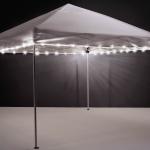 Brightz CanopyBrightz LED Tent Lights – 40ft String for 10x10 Tents - White