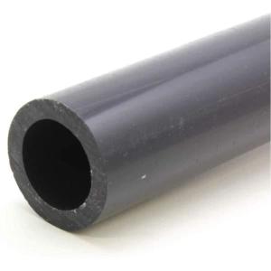 VENTRAL Schedule 80 PVC Pipe 1 1/2 Inch (1.9 OD), Grey, Cut Lengths for Industrial, Plumbing, Chemical, High-pressure