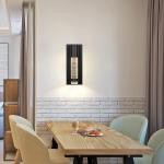 Rottogoon LED Wall Sconce Modern Porch Dimmable Light Fixture for Living Room Garage Stairway