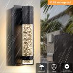 Rottogoon LED Wall Sconce Modern Porch Dimmable Light Fixture for Living Room Garage Stairway