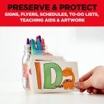 Scotch Thermal Laminating Pouches, Clear, Fits Letter Sized (8.9 in. × 11.4 in.) Paper, 100 Pouches