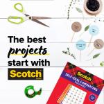 Scotch Self Seal Adhesive Laminating Pouches, Gloss, 5" x 7", 5 Sheets