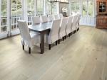 Shaw Sw485 Castlewood Oak 7-1/2" Wide Wire Brushed Engineered Hardwood Flooring - Knight