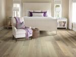Shaw Sw485 Castlewood Oak 7-1/2" Wide Wire Brushed Engineered Hardwood Flooring - Knight