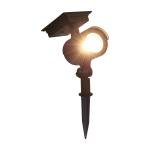 Mainstays Solar Powered Black LED Landscape Spot Light, 60 Lumens