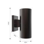 Better Homes & Gardens Stylish Cylinder Sconce Wall Light, E26 Base, In/Outdoors Lighting Fixture, No Bulb Included