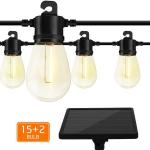 Better Homes & Gardens Solar LED String Lights, 34'