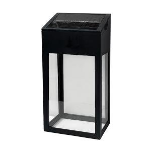 Better Homes & Gardens Nico Solar Powered Black LED Deck Fence Light, 20 Lumens