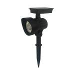 Mainstays Solar Powered Black LED Landscape Spot Light, 30 Lumens