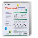 Nuova Premium Thermal Laminating Pouches, 9" x 11.5", 3 mil, 100-Pack