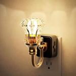 Wall Sconce Light, Gold Wall Lights, 8inHeight, Usb Led, Warm Soft Glow, Bedroom Wall Decoration, Hallway Mounting, 1 Pc