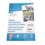 DUOJUN Thicken Self-Adhesive Laminating Pouches, No Machine Needed, 6 Count, 1 Pack