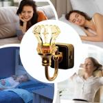 Wall Sconce Light, Gold Wall Lights, 8inHeight, Usb Led, Warm Soft Glow, Bedroom Wall Decoration, Hallway Mounting, 1 Pc
