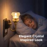 Wall Sconce Light, Gold Wall Lights, 8inHeight, Usb Led, Warm Soft Glow, Bedroom Wall Decoration, Hallway Mounting, 1 Pc