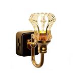 Wall Sconce Light, Gold Wall Lights, 8inHeight, Usb Led, Warm Soft Glow, Bedroom Wall Decoration, Hallway Mounting, 1 Pc