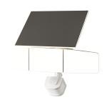 GE Outdoor Security Flood Lights, Adjustable 3-Head Light with Motion & Dusk to Dawn Sensor, Solar Light, 2500 Lumens