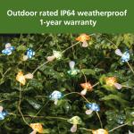 Mainstays Solar 30 Count Mushroom Light