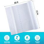 MaxGear Self-Adhesive Laminating Roll 12" x 30FT, Clear Laminating Vinyl Roll Self Sealing