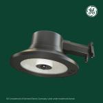 GE Outdoor Security LED Area Light with Motion & Dusk to Dawn Sensor, Solar Light, 1200 Lumens