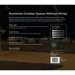 GE Outdoor Security LED Area Light with Motion & Dusk to Dawn Sensor, Solar Light, 1200 Lumens