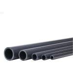 VENTRAL Schedule 80 PVC Pipe 1/2 Inch (0.84 OD), Grey, Cut Lengths for Industrial, Plumbing, Chemical, High-pressure