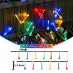 MEHOOM 100 Count LED Solar String Lights, 39 Ft Solar Powered Outdoor Lights, Outdoor Waterproof Solar Lights for Garden Decor