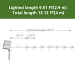 Mainstays Solar 30 Count Mushroom Light