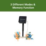 Mainstays Solar 30 Count Mushroom Light