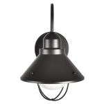 Better Homes & Gardens 12" Farmhouse Bronze Outdoor Wall Light, Metal Fixture Opal Glass Shade