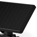 Hyper Tough Motion Sensing Outdoor Security Flood Light, Dusk to Dawn, Black, 120 ° Beam Angle, 800 Lumens, Solar Power