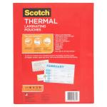 Scotch Thermal Laminating Pouches 60 pack, Letter Size Sheets