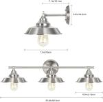 Bathroom Vanity Light Fixtures 3-Light Farmhouse Wall Sconce for Mirror Cabinets