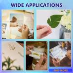 Koala Clear Laminating Sheets 9x12 Inch, Permanent Self Adhesive Laminating Sheets, No Machine Needed , 15PK Peel and Stick Sheets Protector Waterproof for 8.5x11 Stickers, Photos