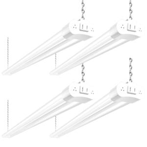 4 Pack 4FT Linkable LED Shop Lights