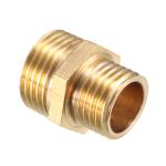 Brass Pipe Fitting, Reducing Hex Nipple, 3/8BSP Male x 1/4BSP Male Adapter